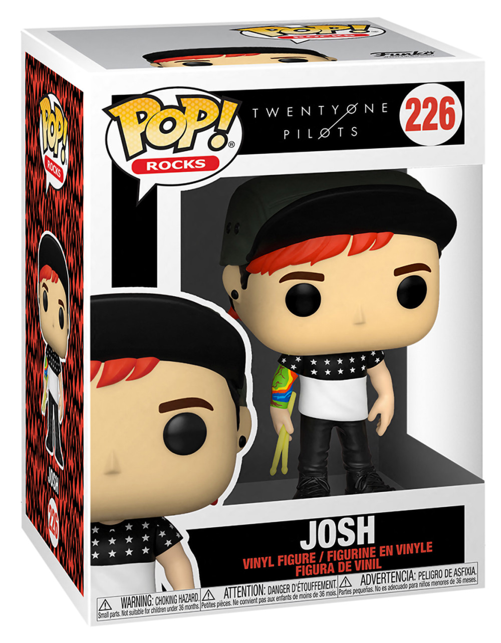  Funko POP Rocks: Twenty One Pilots – Stressed Out Josh (9,5 )