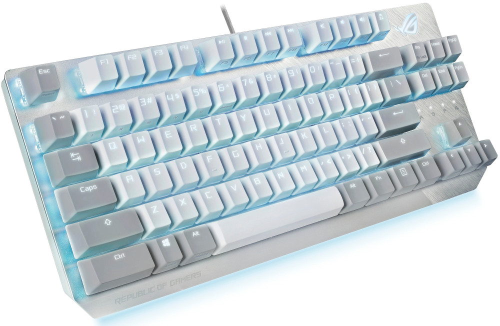 ���������� ASUS ROG Strix Scope NX TKL Moonlight White (90MP00N5-BKRA00)