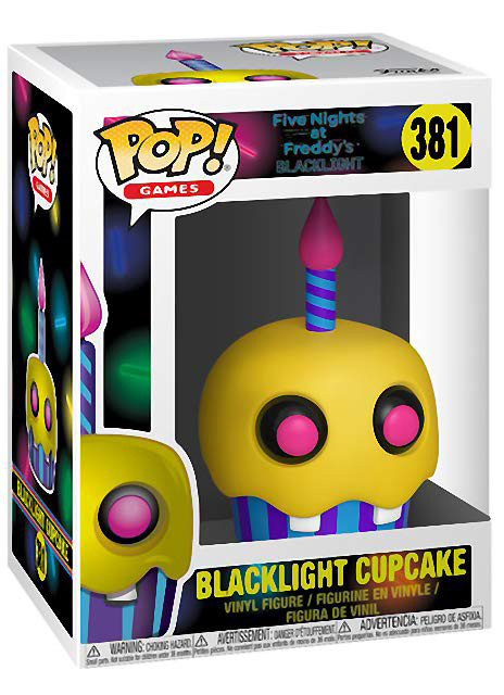  Funko POP Games: Five Nights At Freddy's  Blackligh Cupcake (9,5 )