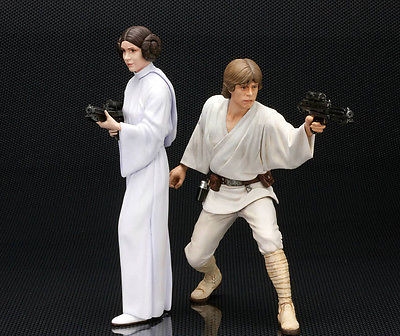 Набор фигурок Star Wars. Luke Skywalker and Princess Leia (16 см)