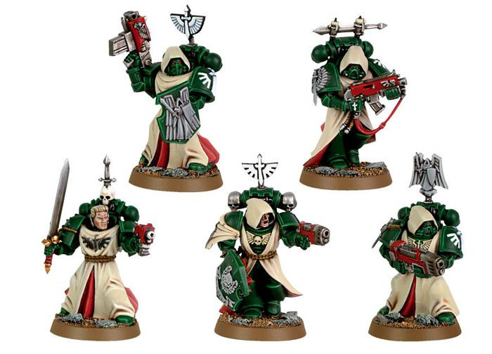   Warhammer 40,000 Dark Angels Veteran Marines