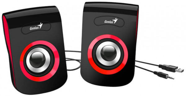Колонки Geinus SP-Q180 проводные для PC (красные)