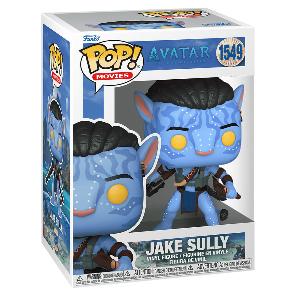 ������� Funko POP Movies Avatar: The Way of Water � Jake Sully (Battle) (9,5 ��)
