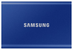 Твердотельный накопитель Samsung SSD T7 Touch 500GB USB Type-C (синий)