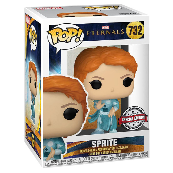 Фигурка Funko POP Marvel: Eternals – Sprite Transforming Exclusive Bobble-Head (9,5 см)