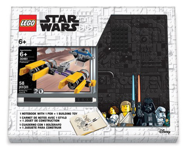Канцелярский набор LEGO с конструктором LEGO Star Wars