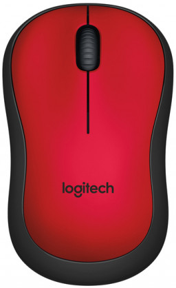 ���� Logitech Wireless Mouse M220 Silent Red ������������ ��� PC