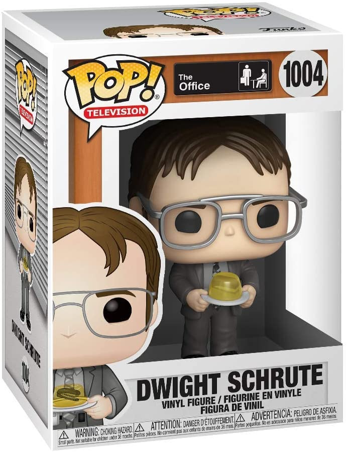  Funko POP Television: The Office  Dwight Schrute With Jello Stapler (9,5 )