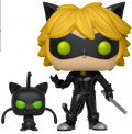  Funko POP Animation: Miraculous  Cat Noir With Plagg (9,5 )