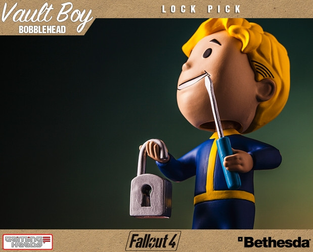  Fallout Vault Boy. 111 Bobbleheads. Series One. Lock Pick (13 )