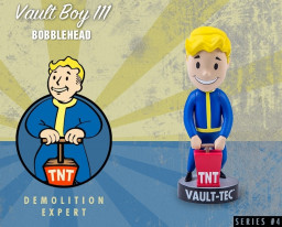  Fallout 4 Vault Boy 111 Bobbleheads: Series Four  Demolition Expert (13 )