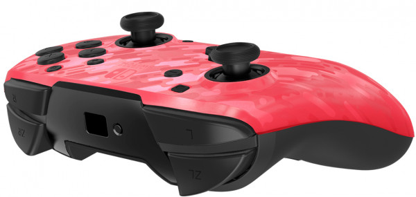 Контроллер Faceoff Camo Pink беспроводной для Nintendo Switch (розовый)