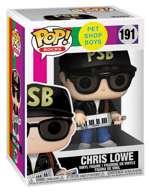 Фигурка Funko POP Rocks: Pet Shop Boys – Chris Lowe (9,5 см)
