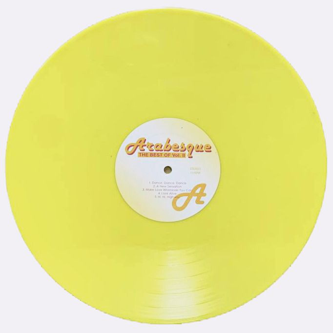 Arabesque  The Best Of. Vol. II. Coloured Yellow Vinyl (LP)