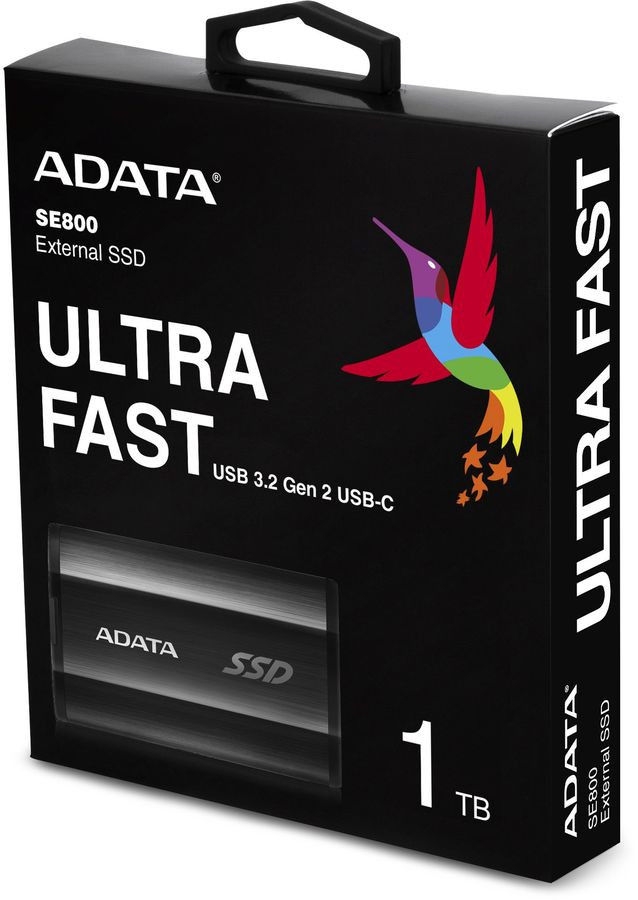 ������������� ���������� ADATA 1TB SE800 External SSD USB 3.2 Gen2 Type-C (������)