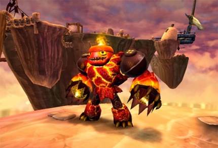 Skylanders Giants.   () Hot Head 