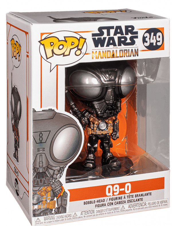 Фигурка Funko POP: Star Wars The Mandalorian – Q9-0 Bobble-Head (9,5 см)