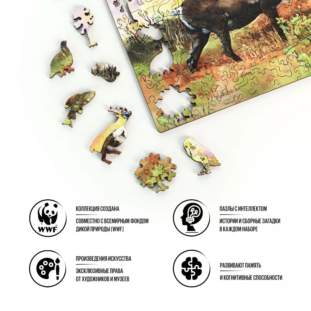 ���� Wooden Puzzles: ����� �������� �����