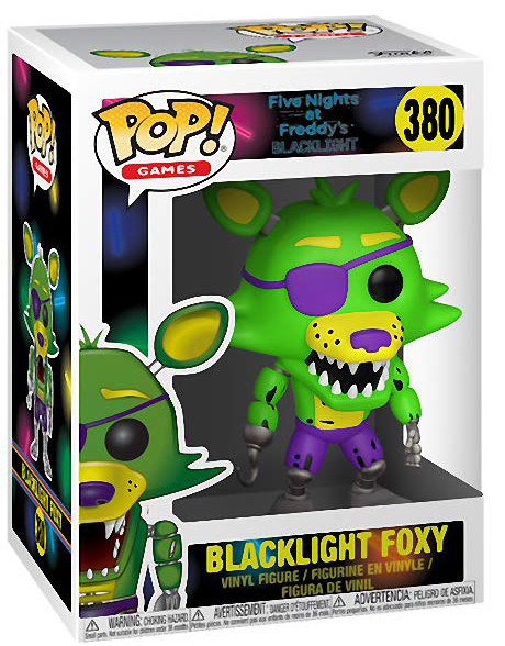  Funko POP Games: Five Nights At Freddy's Blackligh  Foxy (9,5 )