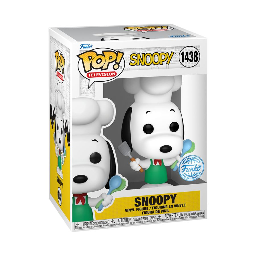  Funko POP Television: Peanuts Snoopy Chef Outfit Exclusive (9,5 )