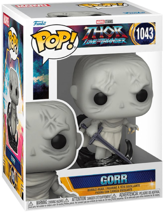 ������� Funko POP Marvel: Thor Love & Thunder � Gorr Bobble-Head (9,5 ��)
