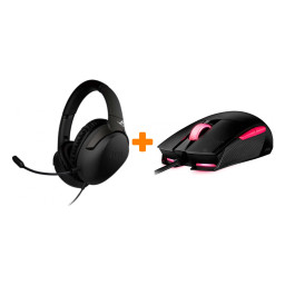 ����� ���� ASUS ROG Strix Impact II Electro Punk + ��������� ASUS Strix Go Core