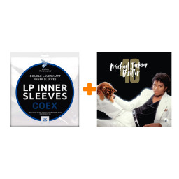 JACKSON MICHAEL  Thriller  40th Anniversary Edition  LP + �������� ���������� COEX ��� ������������� 12" 25�� �����