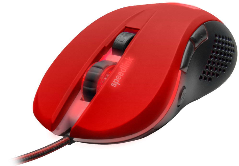  Speedlink Torn Gaming Mouse black-red   PC (SL-680008-BKRD)