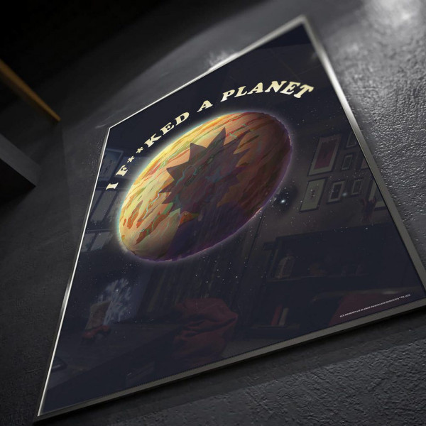 Постер Рик и Морти: Планета