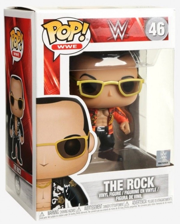 Фигурка Funko POP WWE: World Wrestling Entertainment – The Rock Old School (9,5 см)