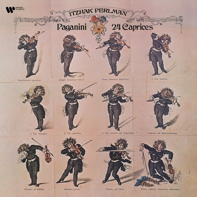 PERLMAN ITZHAK  Paganini  24 Caprices  2LP +   5  10  