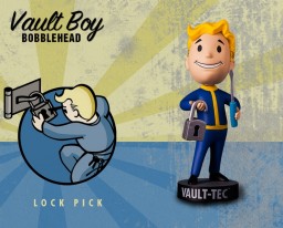  Fallout Vault Boy. 111 Bobbleheads. Series One. Lock Pick (13 )