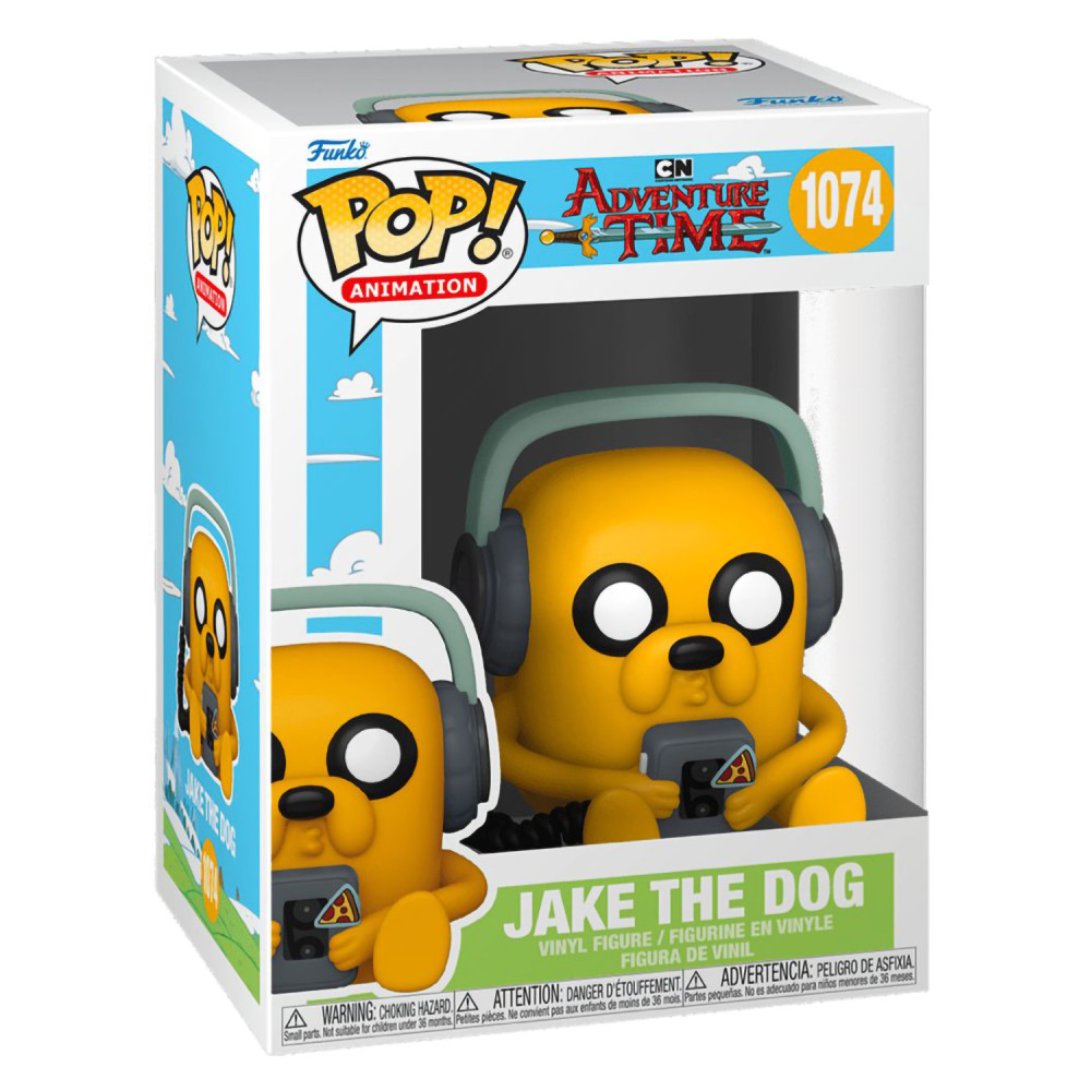  Funko POP Animation: Adventure Time  Jake The Dog With Player (9,5 )
