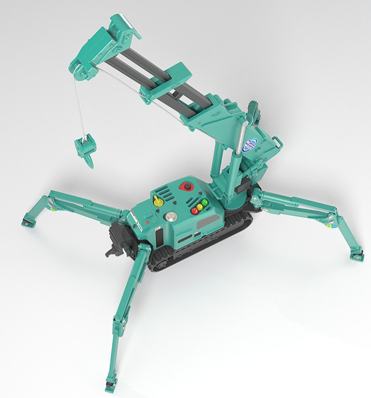 Фигурка-сборная модель Moderoid  Maeda Seisakusho: Spider Crane Green (25 см)