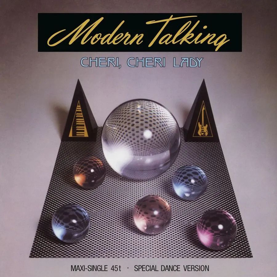 MODERN TALKING  Cheri, Cheri Lady  12" Coloured Translucent Pink Vinyl  LP + �������� ���������� COEX ��� ������������� 12" 25�� �����