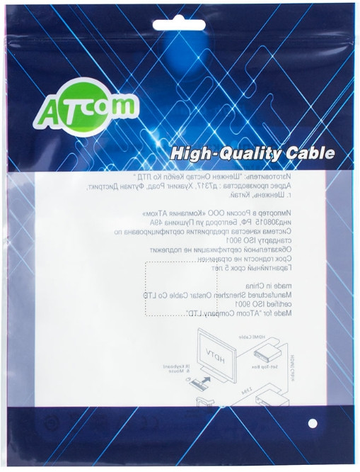  ATcom DisplayPort  DisplayPort 1.8m Black (AT6121) ()