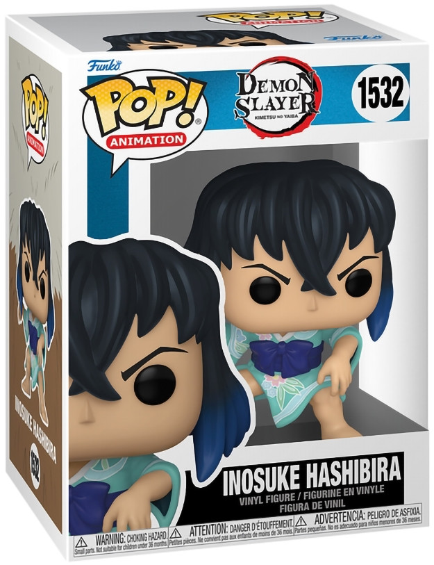 Фигурка Funko POP Animation: Demon Slayer Kimetsu no Yaiba – Inosuke Hashibira (Kimono) (9,5 см)