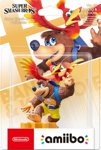 Super Smash Bros: Интерактивная фигурка amiibo – Банджо и Казуи