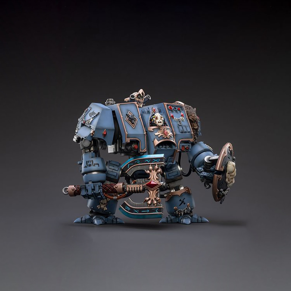 Фигурка Warhammer 40 000 Space Marines: Space Wolves – Venerable Dreadnought Brother Hvor 1:18 (20 см)