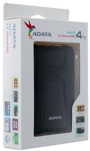 ������� ������� ���� ADATA DashDrive HDD HD650 4TB USB 3.1 (������)