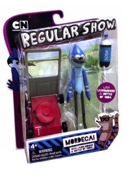  Regular Show Mordecai with Lawn Mower (13 )