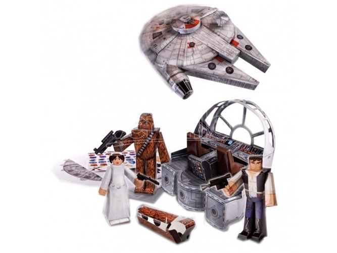 Конструктор из бумаги Star Wars. Millennium Falcon