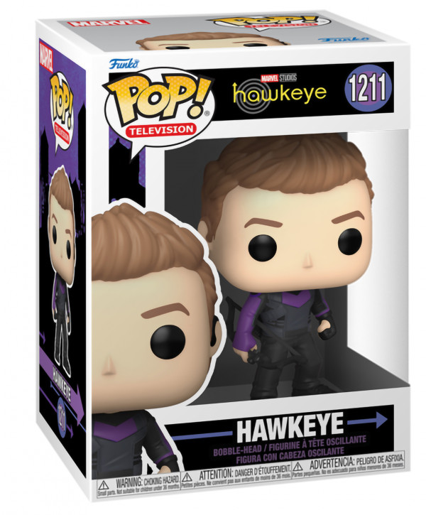 Фигурка Funko POP Television Marvel: Hawkeye – Hawkeye Bobble-Head (9,5 см)