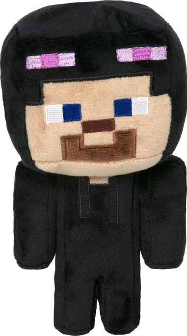   Minecraft: Happy Explorer Steve In Enderman Costume (18 )