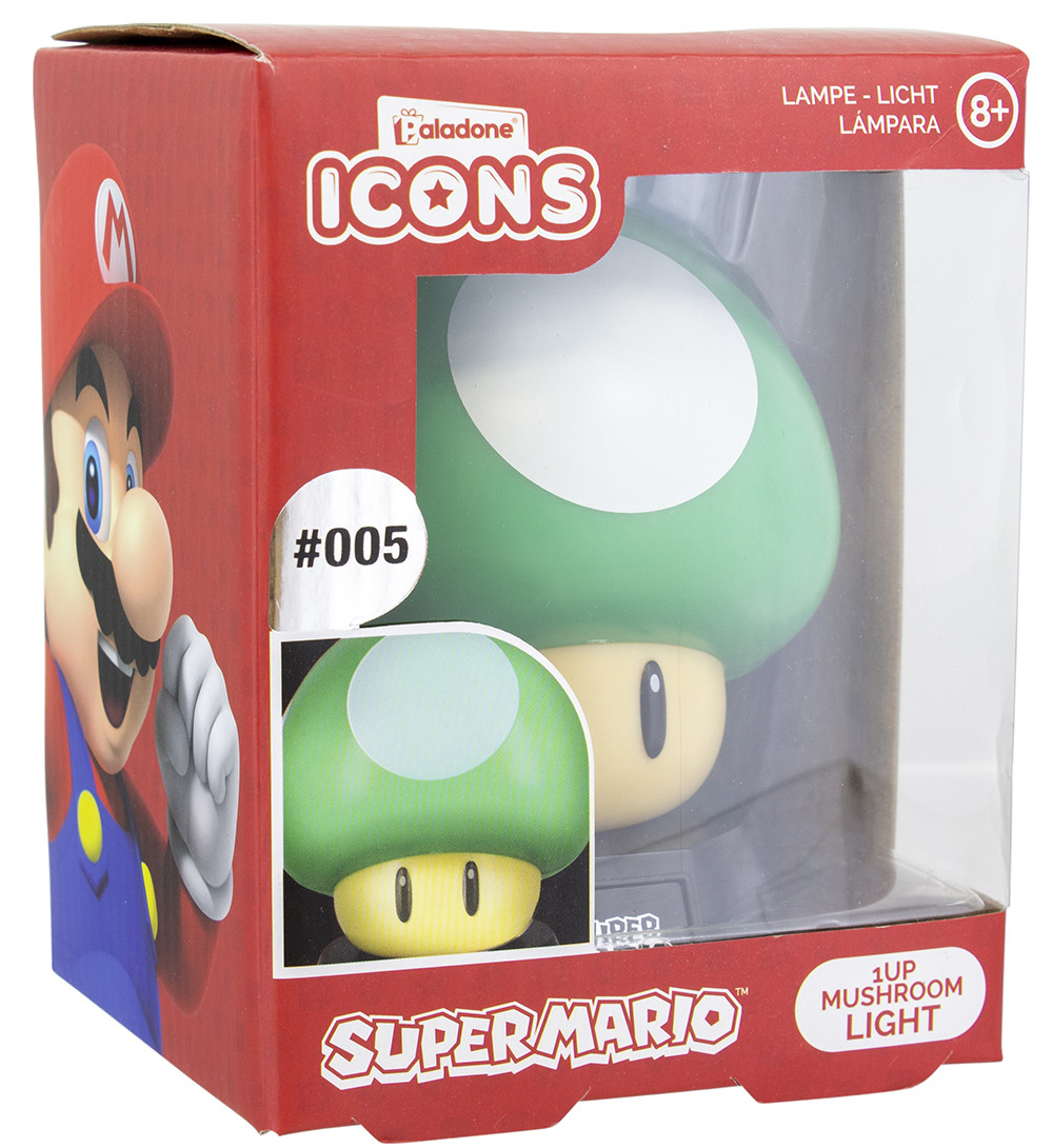  Nintendo: 1Up Mushroom Icon Light