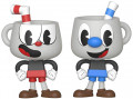  Funko Vynl: Cuphead  Cuphead + Mugman (2-Pack)