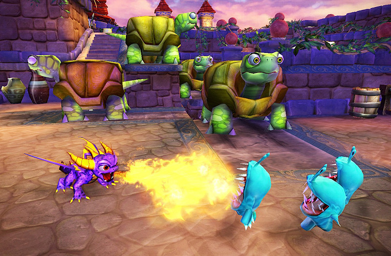 Skylanders.    : Drobot, Flameslinger, Stump Smash