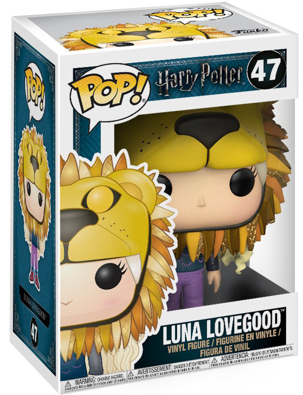  Funko POP: Harry Potter  Luna Lovegood With Lion Head (9,5 )