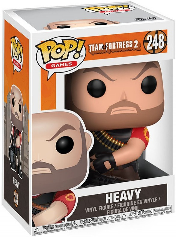 Фигурка Funko POP Games: Team Fortress 2 – Heavy (9,5 см) - купить по ...