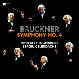 Sergiu Celibidache & Munchner Philharmoniker  Bruckner Symphony No.4 Romantic (2 LP)